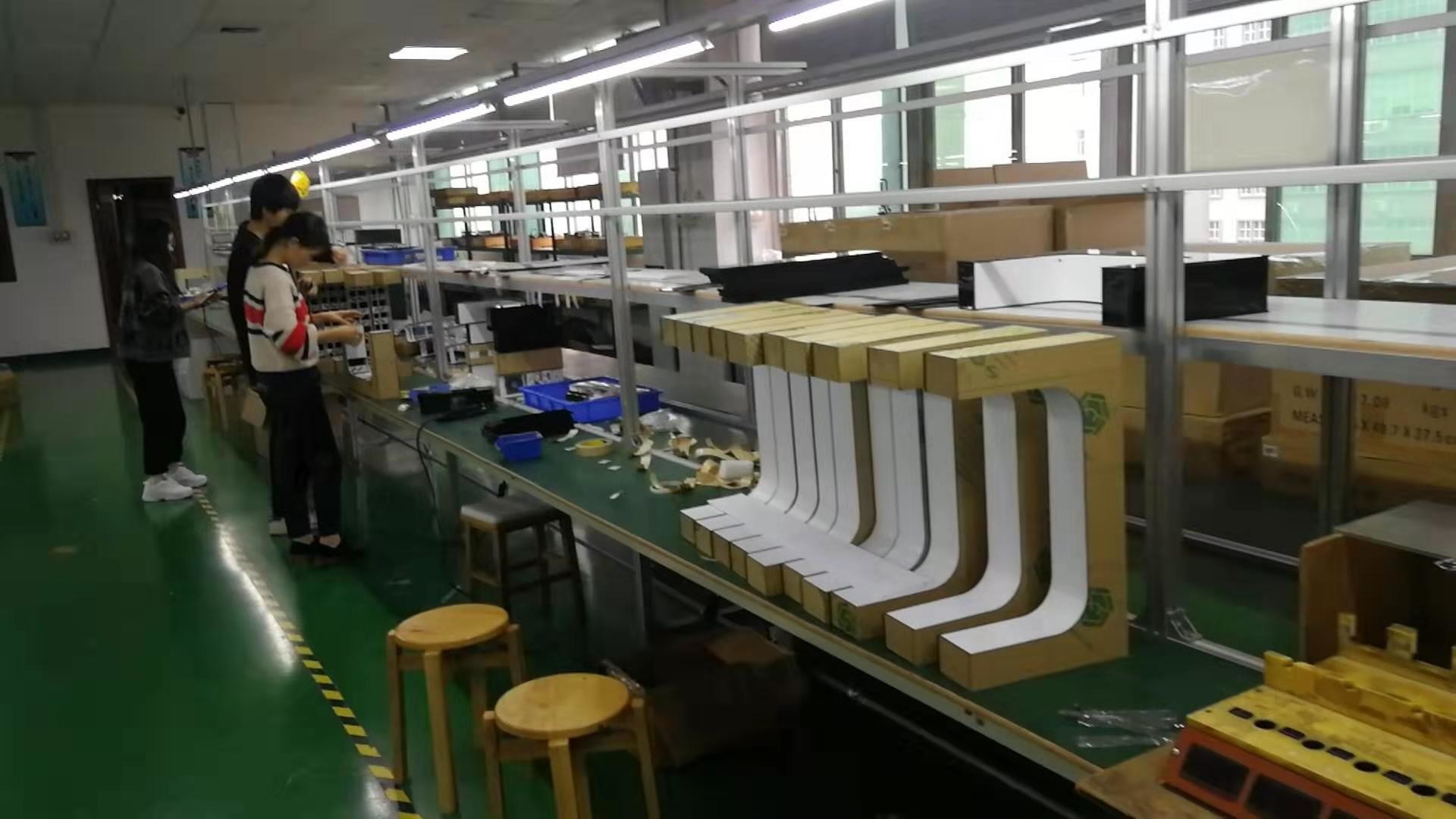 Shenzhen Jin Tuo Jie Technology Co., Ltd. línea de producción de fábrica
