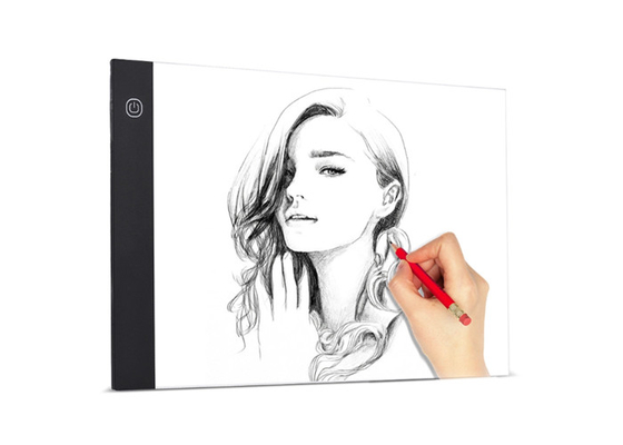 Cojín portátil de trazado del dibujo del papel de la animación del tamaño del cojín A4 del dibujo de acrílico del LED