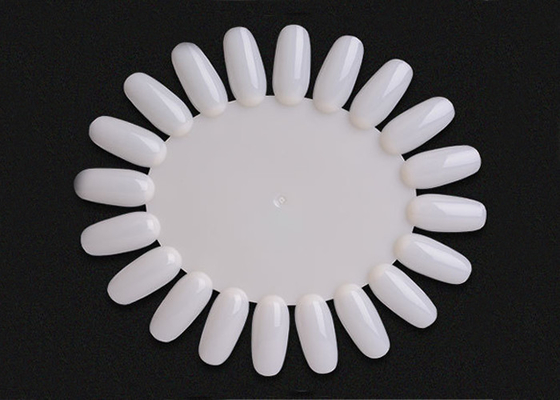 Embellezca la prenda impermeable falsa fina coloreada moda de los clavos de los clavos de acrílico de la extremidad
