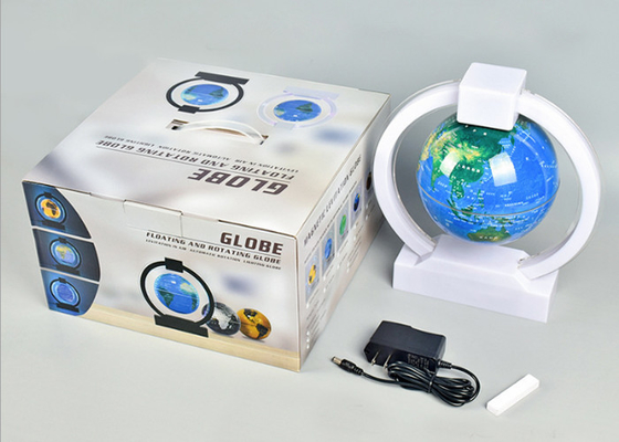 Globo flotante electrónico blanco de la levitación magnética que eleva y mantiene flotando la exhibición del globo
