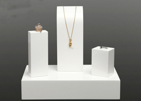 Soportes de exhibición de acrílico de la joyería de los pendientes de encargo para la exhibición de la joyería