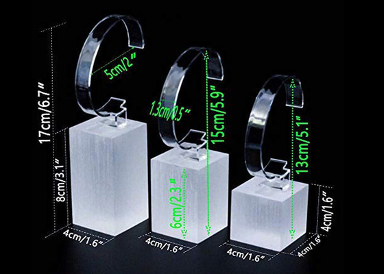 Feria profesional de acrílico de la tienda de la exposición de los soportes de exhibición del reloj del diseño moderno