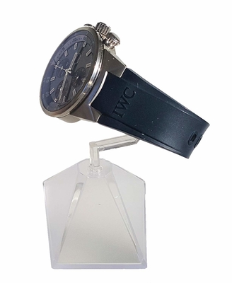 Solo plástico de acrílico claro del tenedor del soporte de exhibición del reloj para la tienda al por menor