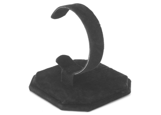 Tenedor de acrílico claro del reloj de la pulsera de los brazaletes de exhibición del soporte plástico del estante
