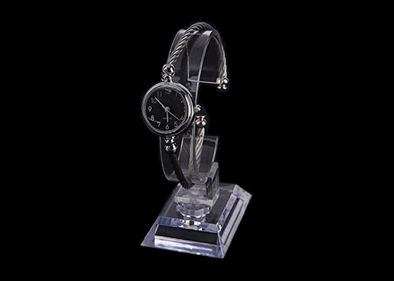 Solas exhibiciones de la situación del tenedor del soporte de exhibición del reloj del tenedor del reloj