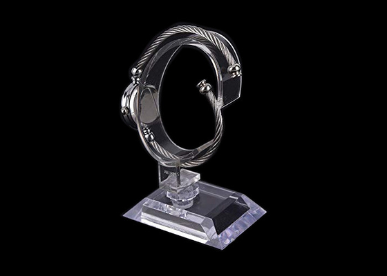 Solas exhibiciones de la situación del tenedor del soporte de exhibición del reloj del tenedor del reloj