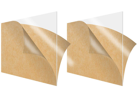 Lamina de papel 1/4&quot; de la exhibición de acrílico de la hoja del molde X 24&quot; X 48&quot; transparente claro