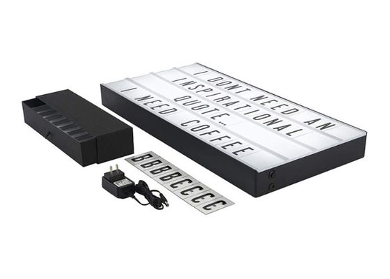 Color personalizado carpa de Lightbox del cine que cambia con 160 números de las letras