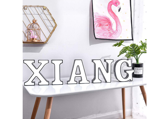 La señalización iluminada la decoración casera letra luces con pilas de la noche del USB
