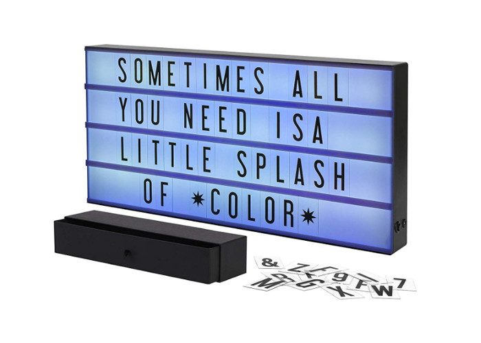 Color personalizado carpa de Lightbox del cine que cambia con 160 números de las letras